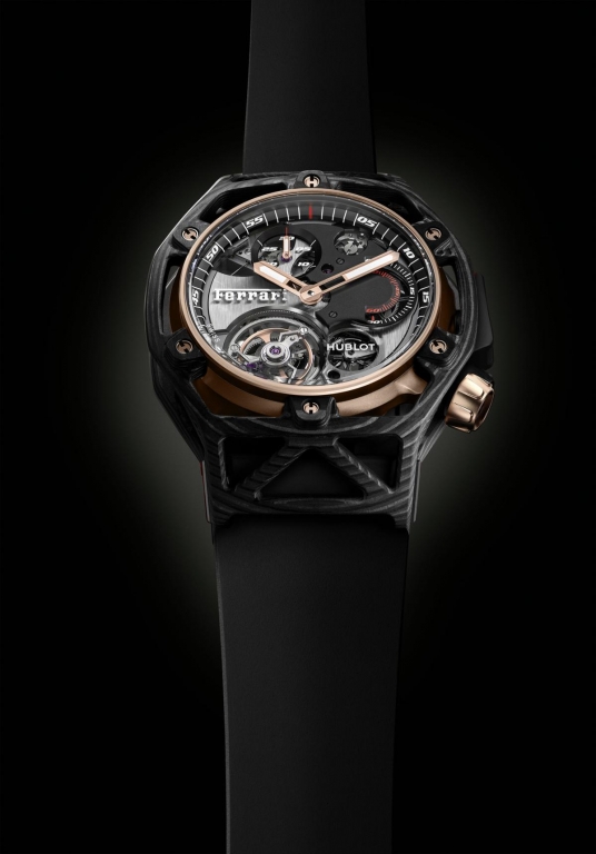 Hublot Techframe Ferrari 70 Years Tourbillon Chronograph 