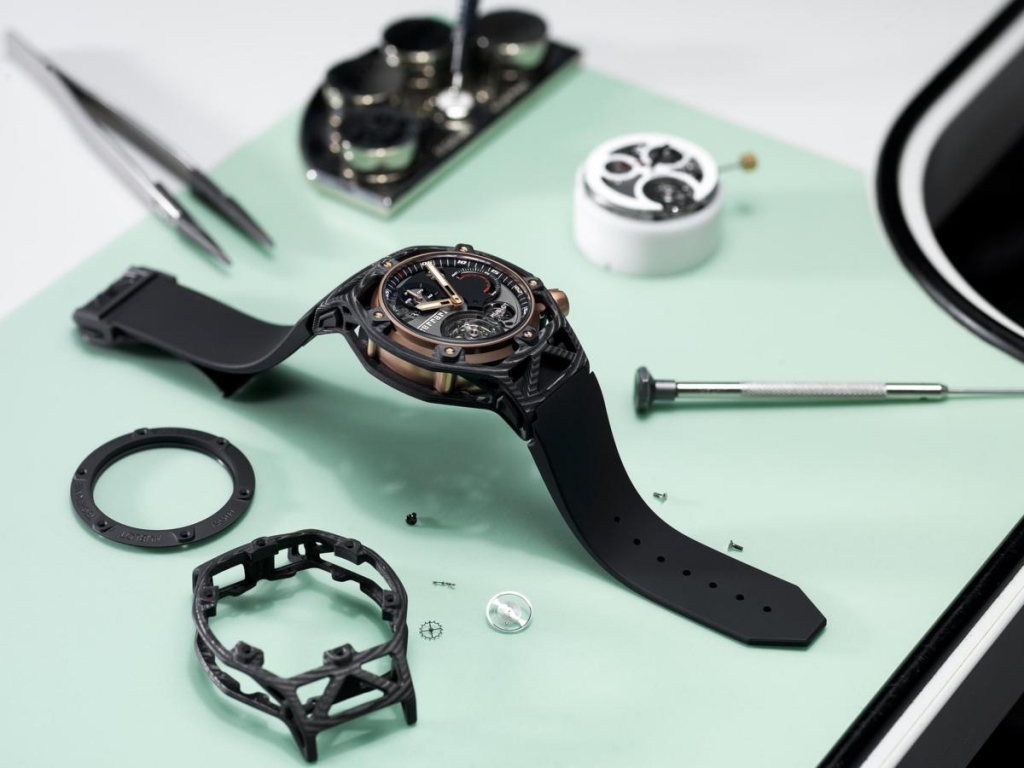 Hublot Techframe Ferrari 70 Years Tourbillon Chronograph 