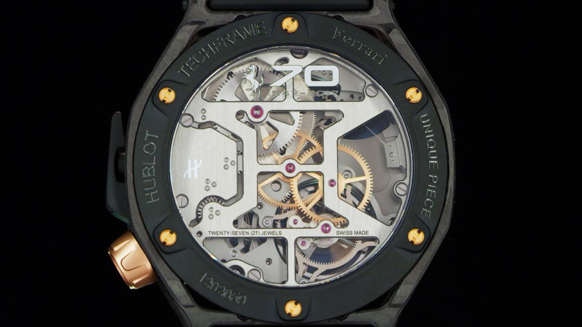 Hublot Techframe Ferrari 70 Years Tourbillon Chronograph