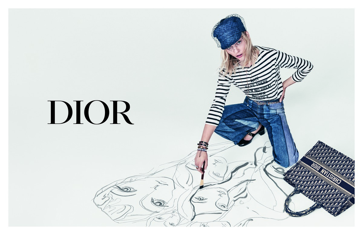 Dior presenta la campagna pubblicitaria primavera estate 2018 con protagonista Sasha Pivovarova