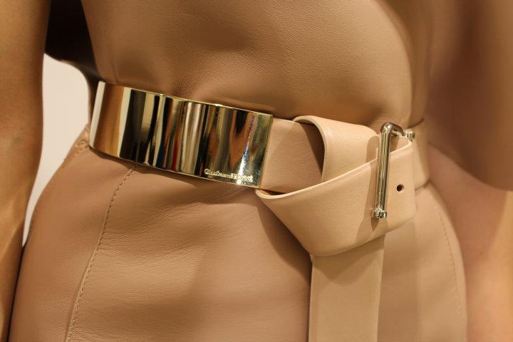 Gianfranco Ferrè - Cintura Obi con dettagli in metallo