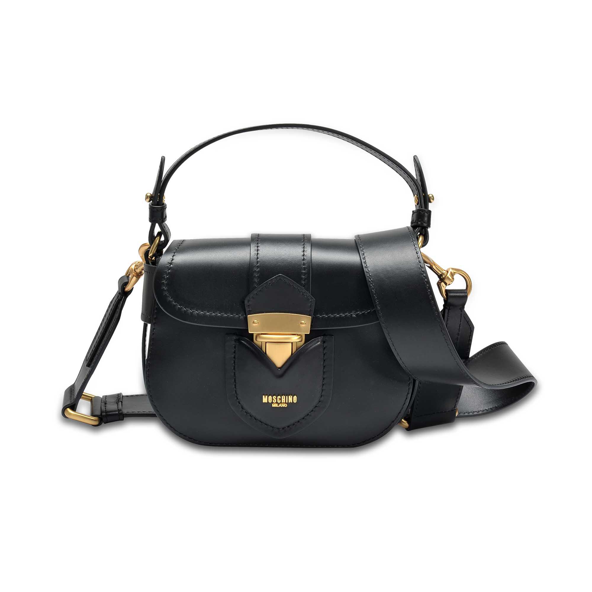 Moschino it-bag hidden lock