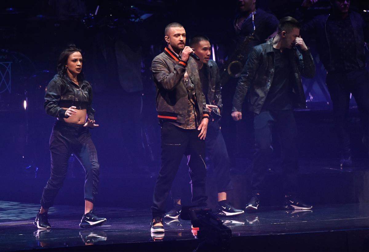 Justin Timberlake in tour Man of the Woods (Photo by Kevin Mazur/Getty Images for Live Nation)