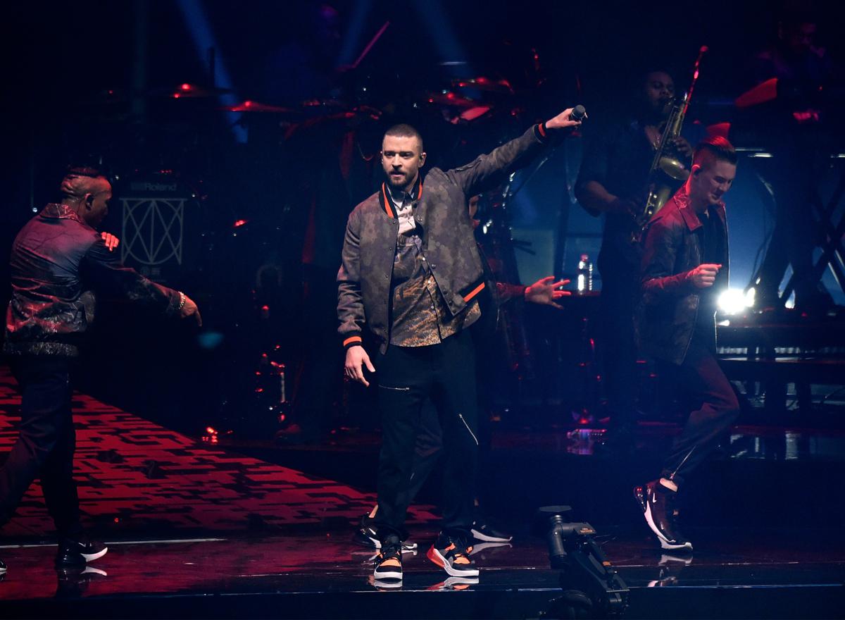 Justin Timberlake in tour Man of the Woods (Photo by Kevin Mazur/Getty Images for Live Nation)