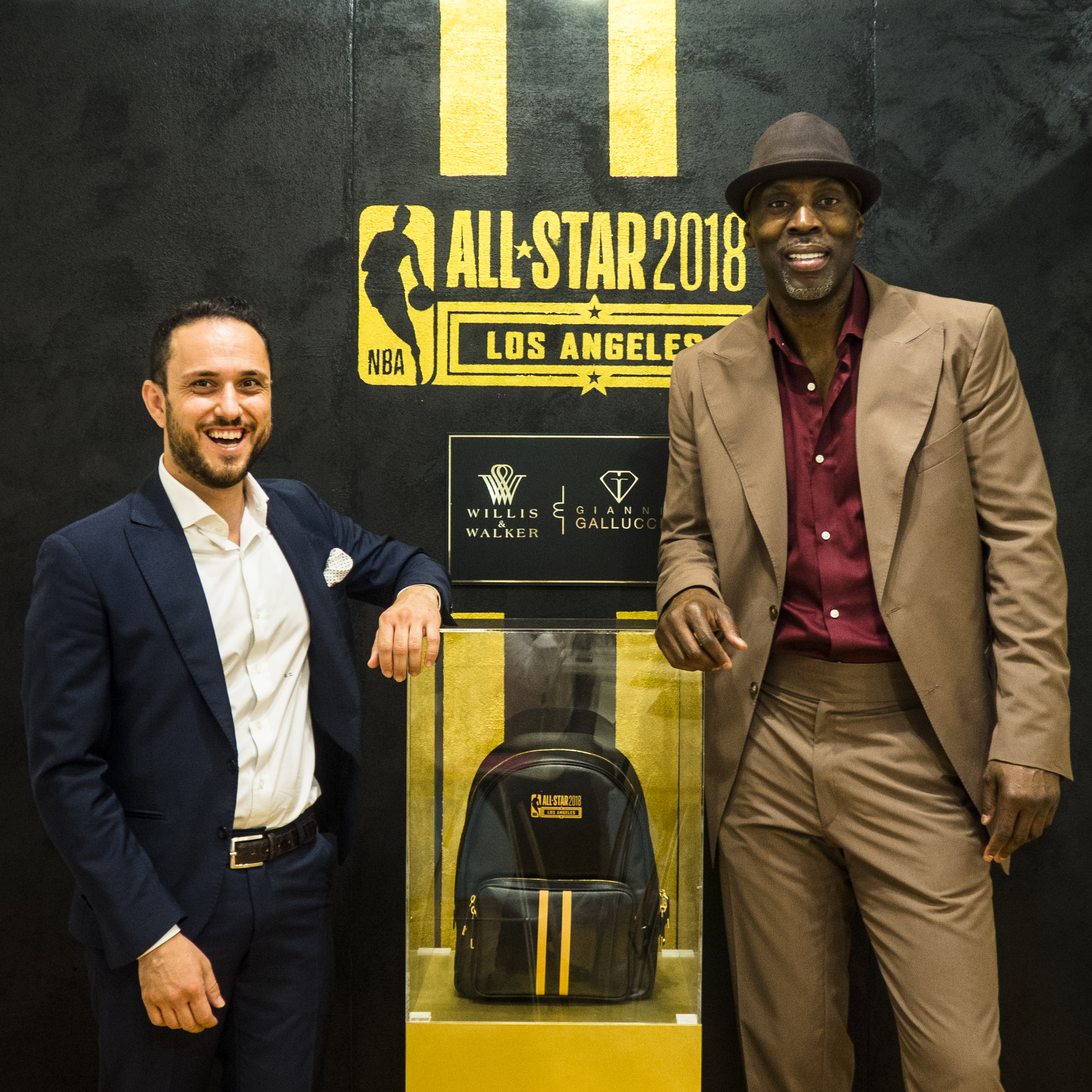 Gianni Gallucci e Kevin Willis