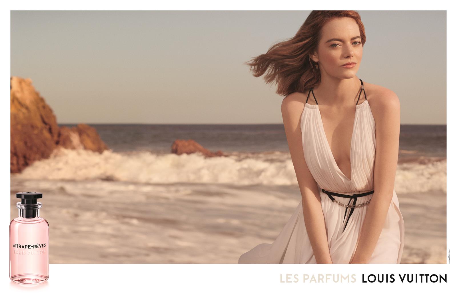 Emma Stone campagna Louis Vuitton profumo