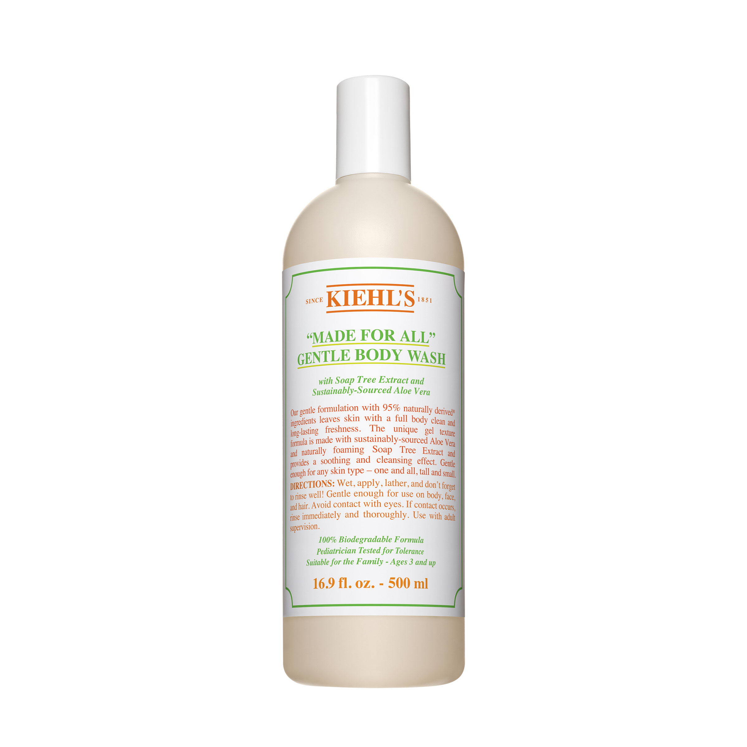 kiehl's made for all gentle body wash