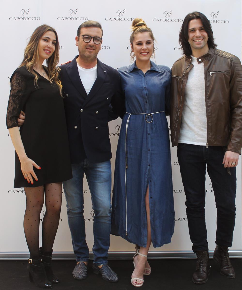 Cecilia Capriotti, Massimiliano Caporiccio (Direttore Marketing e Sviluppo), Ivana Icardi, Luca Onestini