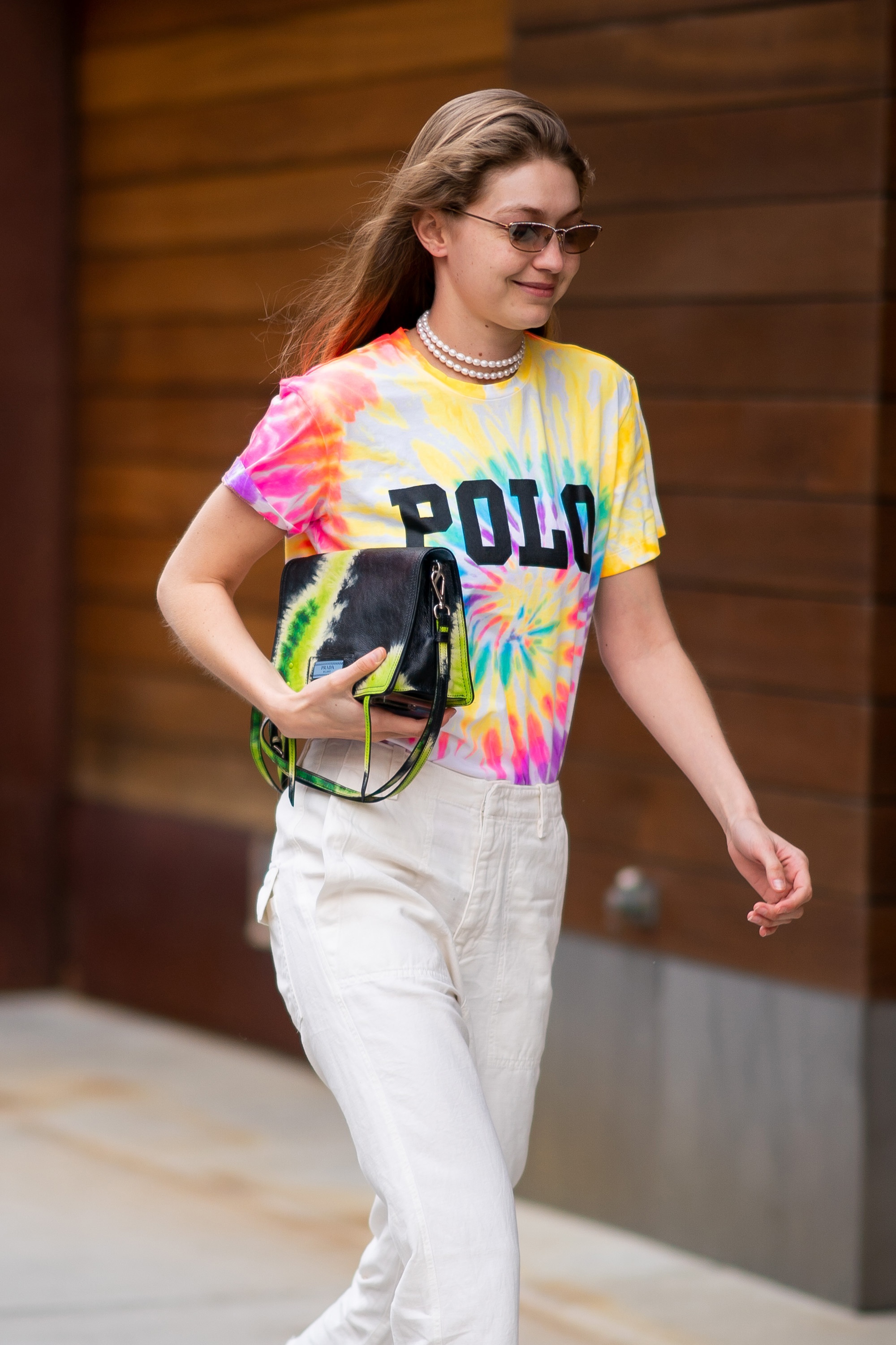 NEW YORK, NEW YORK - MARCH 30: Gigi Hadid is seen in NoHo on March 30, 2019 in New York City. (Photo by Gotham/GC Images)