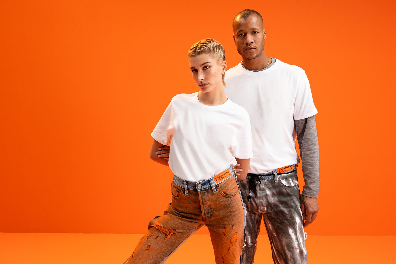 Heron Preston reinterpreta il 501 di Levi's - Fashion Times