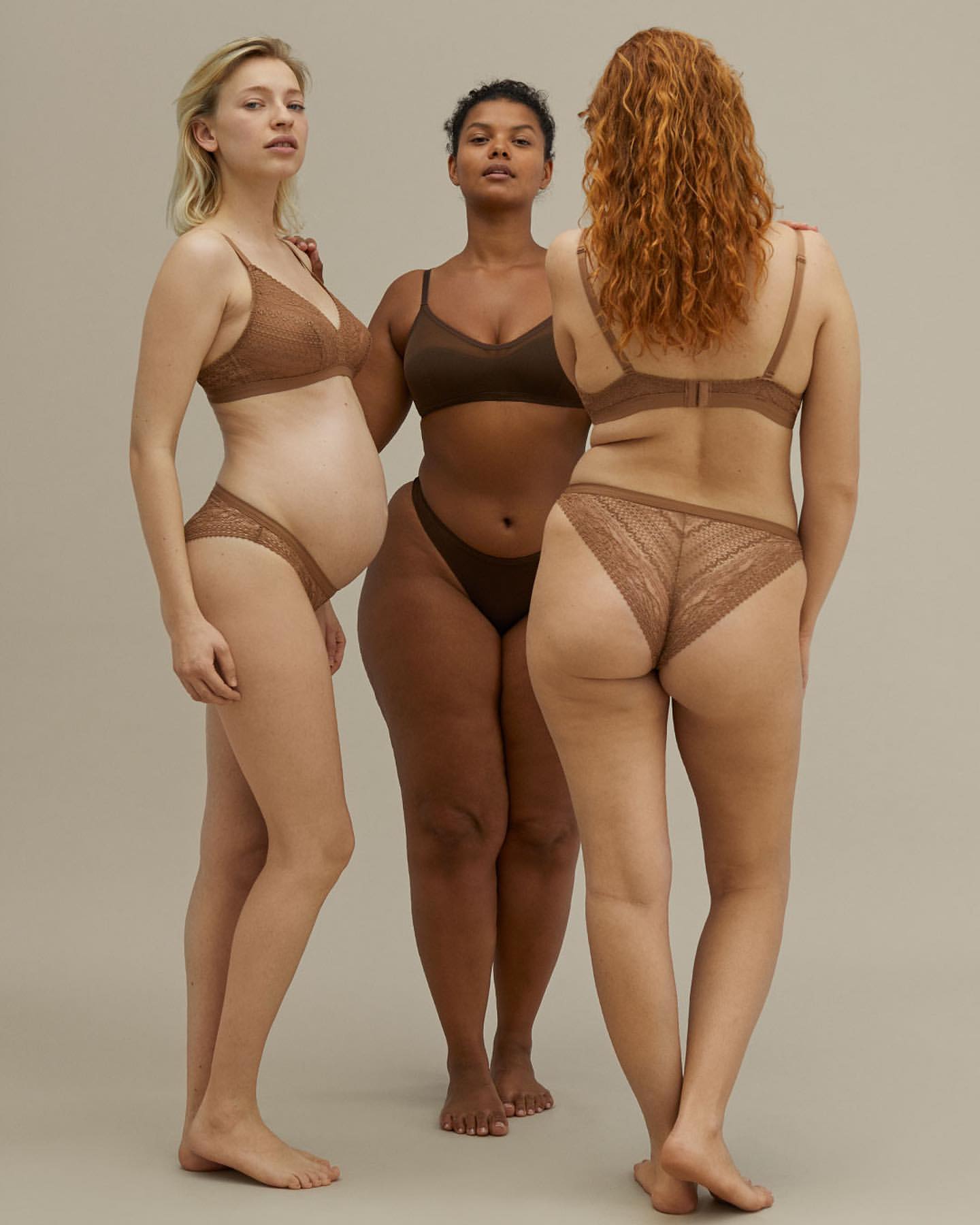 oysho collezione curvy donne morbide