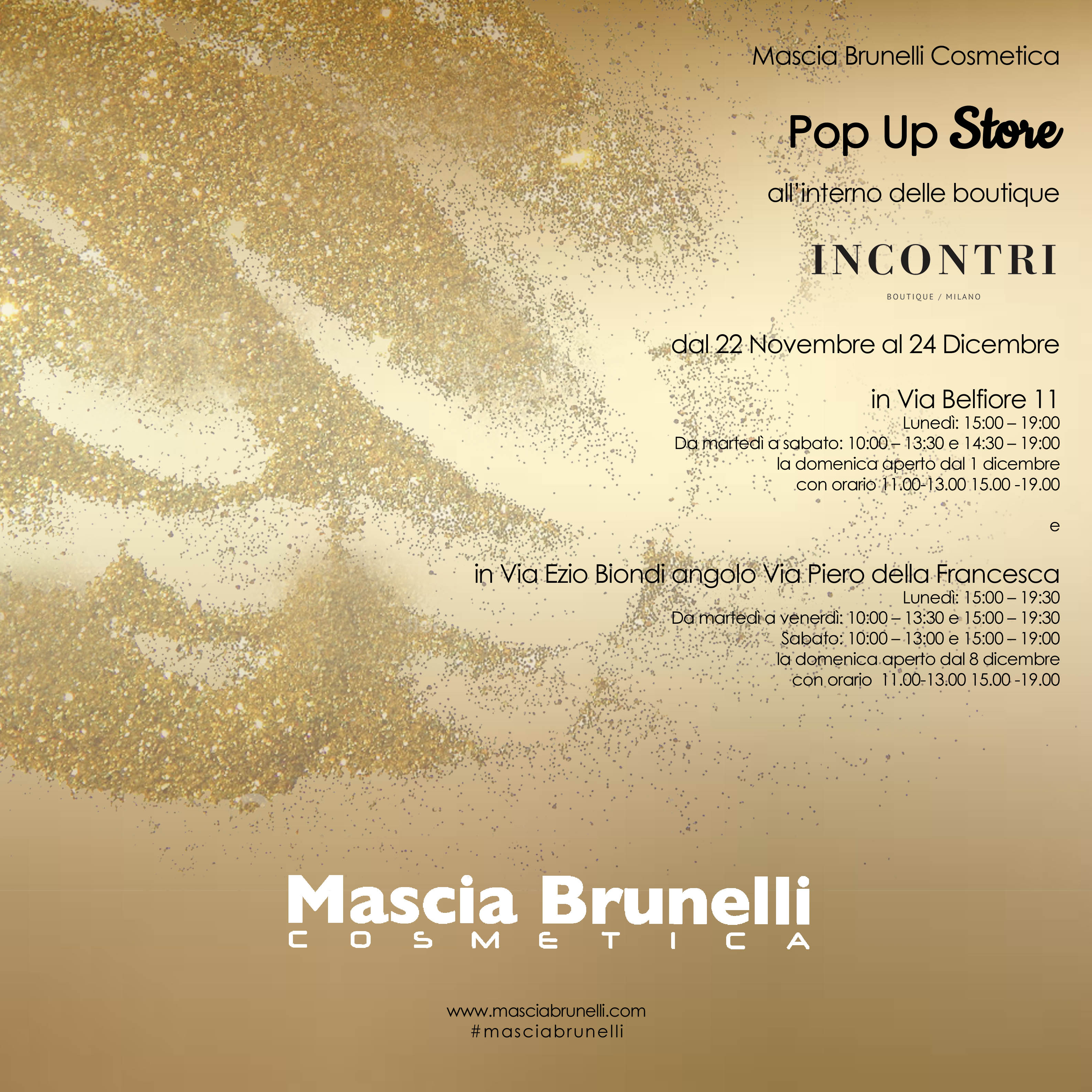 Pop Up Mascia Brunelli