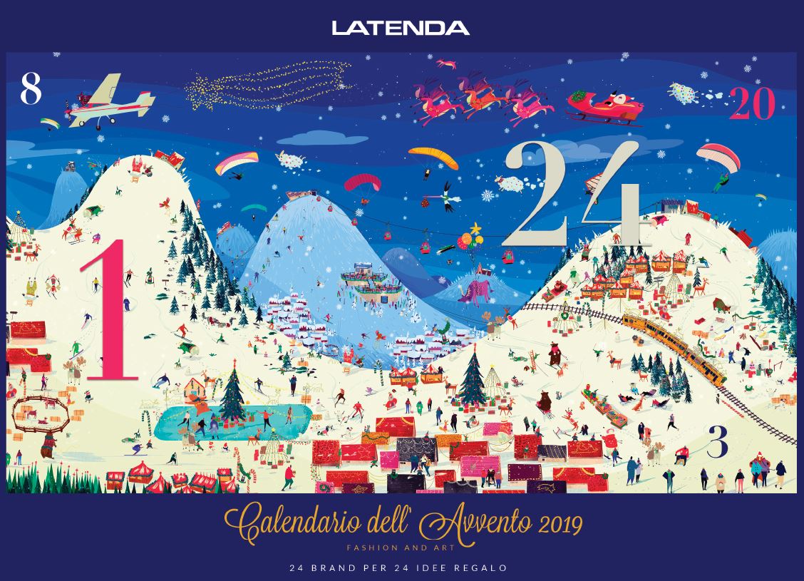 la tenda milano calendario avvento fashion shopping