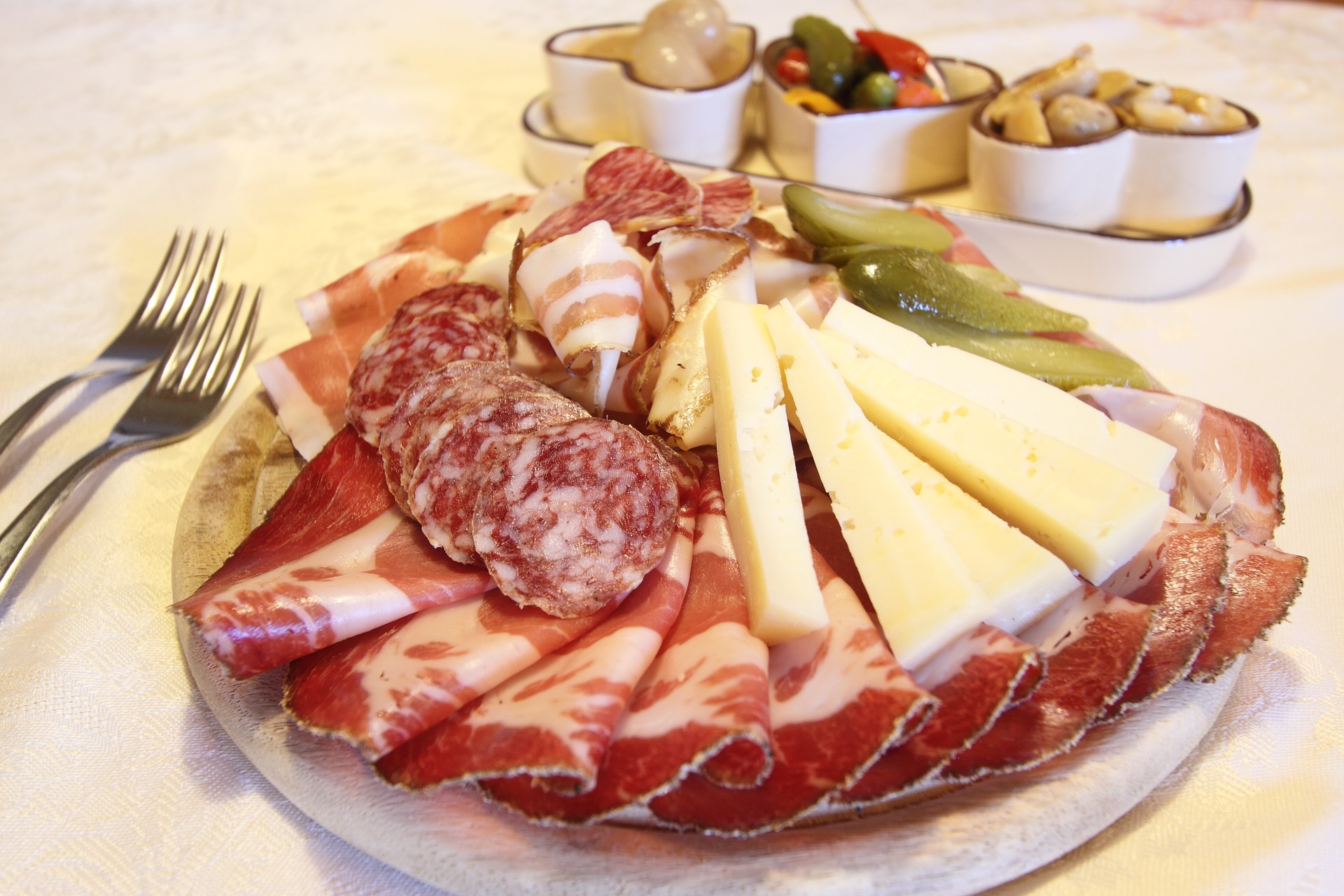 antipasti cena amici