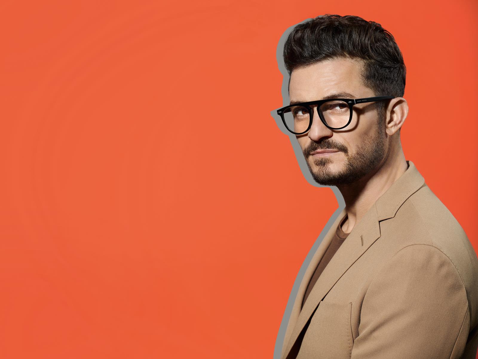 orlando bloom occhiali boss eyewear