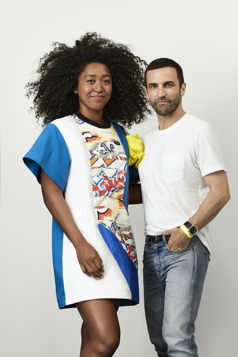 naomi osaka instagram louis vuitton nicolas ghesquiere