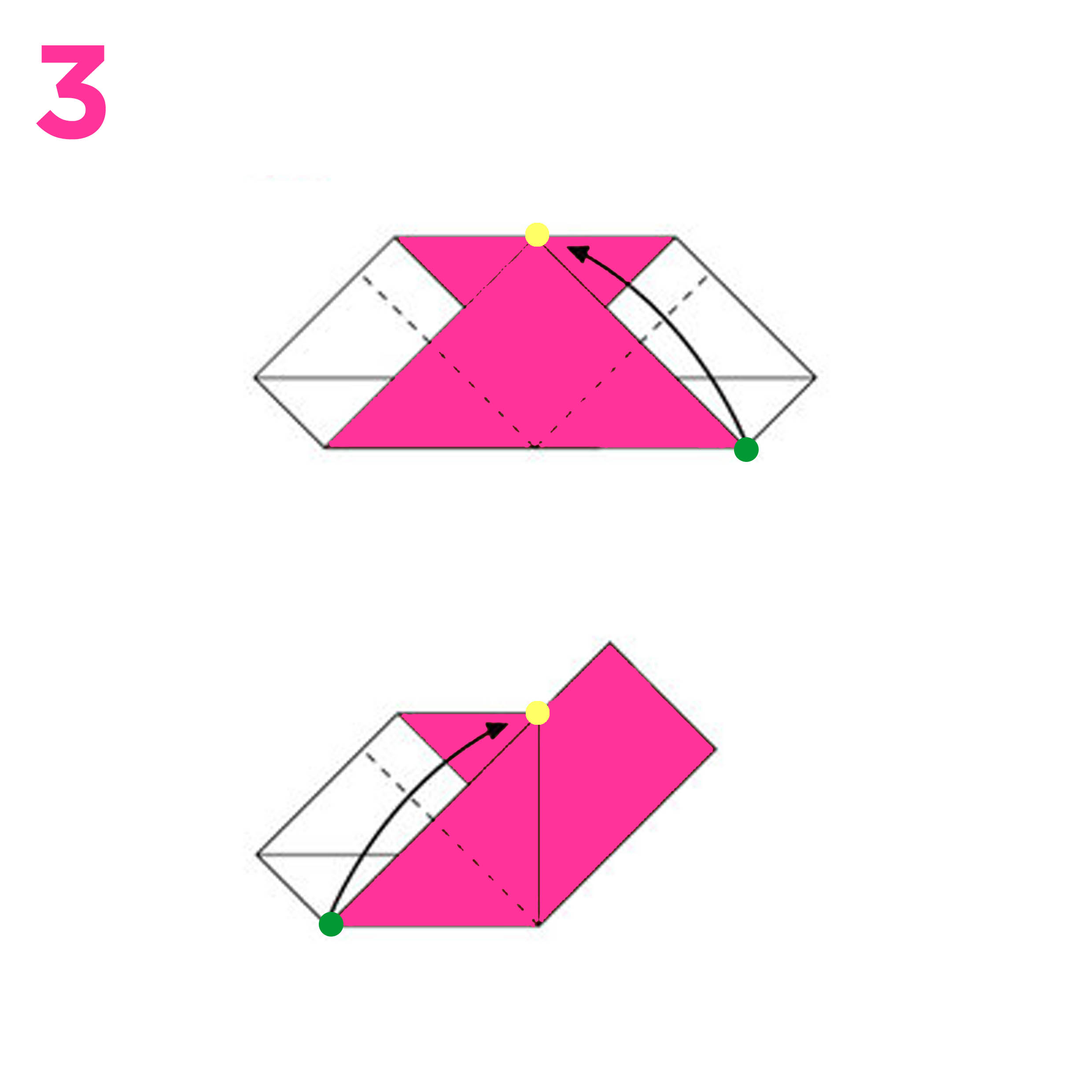 origami cuore facile istruzioni